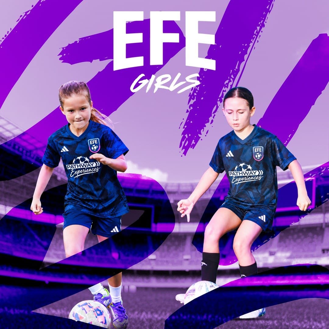EFE Girls players training