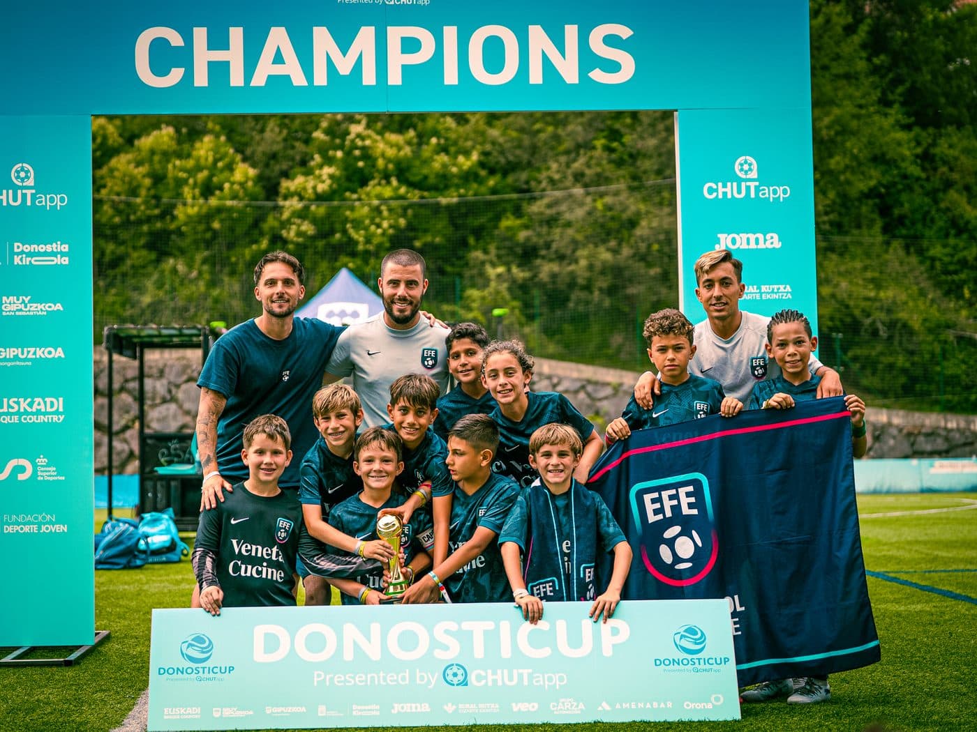 EFE team champions at Donosti Cup